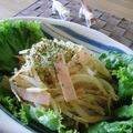 にゃんた１０４'s cooksnap of when they made もやしとハムのからし和え.