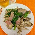 ★kokomama★'s cooksnap of when they made ほうれん草とたくさんきのこのバターソテー.