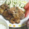 大輪のお嫁's cooksnap of when they made 簡単！絶品!!鶏の唐揚げ.