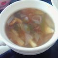 ゆあなママ's cooksnap of when they made 茄子と豚肉のさっぱり梅スープ.