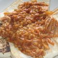 toshiebaba's cooksnap of when they made ピリから！キムチやっこ☆.