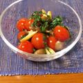 さやまめ☆'s cooksnap of when they made 簡単！アスパラしめじプチトマトのシソ炒め.