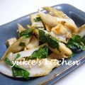 yukiはぴ's cooksnap of when they made コリコリ♪なん骨のシソ風味炒め☆.
