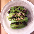 Giant corn's cooksnap of when they made ししとうの伊酢炒め.