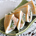 naonaos's cooksnap of when they made ✿おつまみ系♪はんぺん挟み焼き♡焼売風✿.