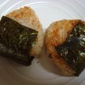 ありかん's cooksnap of when they made カリッとふわっと焼きおにぎり♫.