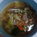 ありかん's cooksnap of when they made 辛旨春雨スープ☆.