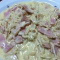 ivrogne's cooksnap of when they made パスタいらずなエノキのカルボナーラ.