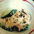 yocco74's cooksnap of when they made キュウリとツナのわさびマヨネーズ和え♬.