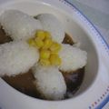 kaopomme♪'s cooksnap of when they made ✿簡単お花のデコカレー✿.