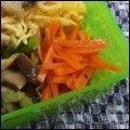 麻's cooksnap of when they made 超簡単レンチンde人参のナムル.