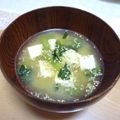 えるえる２８６'s cooksnap of when they made 炒り豆腐のおみそ汁.