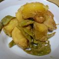 ゃぁゃ's cooksnap of when they made ささげ＆おじゃが♡ピリ辛煮っころがし.