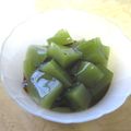 yamita's cooksnap of when they made アガーで緑茶ゼリー.