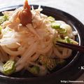 とももん1028's cooksnap of when they made 鶏と梅としそのさっぱり冷やしうどん♪.