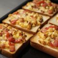 ゆしゅな's cooksnap of when they made トマトと納豆のチーズトースト.
