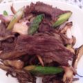 ＠てるごん's cooksnap of when they made ☆簡単☆＊牛肉アスパラ舞茸炒め＊.