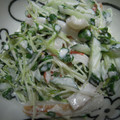 ケンキチ's cooksnap of when they made チーズが最高　ちくわとかいわれのサラダ.