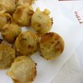 kurynamy's cooksnap of when they made スパイシーポテトのコロッケ：アルーボンダ.
