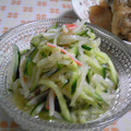 defrocker's cooksnap of when they made もやしと胡瓜の胡麻酢和え♪.