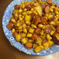 あやママ99's cooksnap of when they made さつまいもと大豆の胡麻からめ♪.