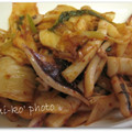 miko210's cooksnap of when they made ご飯がすすむ！イカとキムチの炒め物.