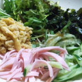 ユーロン's cooksnap of when they made ごま油で風味付け　冷やし中華.