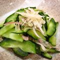 サンディサンディ's cooksnap of when they made ミョウガとキュウリとショウガのサラダ.