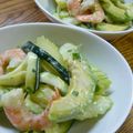 ミセスポット's cooksnap of when they made えびとセロリとアボガドのサラダ♪.