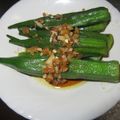 memekogusa's cooksnap of when they made オクラのにんにく炒め.