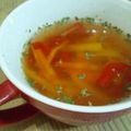 ｊ−ｊ−ｆ's cooksnap of when they made パプリカの栄養満点からふるスープ☆.