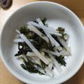 ごじひめ's cooksnap of when they made 爽やかレモン香る！大根とわかめのサラダ.