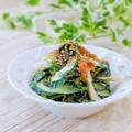 Satoco❋'s cooksnap of when they made うちの味☆胡瓜とわかめで♪生姜マヨサラダ.