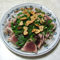 砂漠で鍋焼きうどん's cooksnap of when they made ✿我が家の鰹のたたき✿.