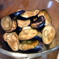 TATOCO's cooksnap of when they made レンジで簡単!　茄子のゴマ醤油和え.