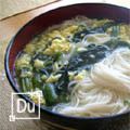 デュランダル's cooksnap of when they made 食欲そそる☆　三色にゅうめん.