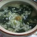 minami1977's cooksnap of when they made 簡単ヘルシー☆柚子胡椒味のワカメ雑炊.
