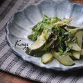 kazz72's cooksnap of when they made キュウリとジャコのめんつゆ炒め.