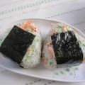 紅葉ｙ's cooksnap of when they made 桜海老と青海苔の磯風味チーズおにぎり.
