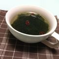 ＊とみこ＊'s cooksnap of when they made ☆超簡単！ピリ辛わかめスープ☆.