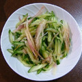 ヌーシ's cooksnap of when they made きゅうりと茗荷の＊ポン酢和え.