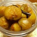 @hirosan's cooksnap of when they made ＊栗のシロップ煮.