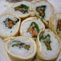 まぶたん's cooksnap of when they made お稲荷さん☆ロール☆.