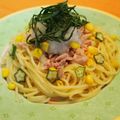 akekooo's cooksnap of when they made ✿✿ツナみぞれの冷製パスタ✿✿.