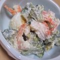 きらり流れ星's cooksnap of when they made エビとブロッコリーのたまマヨサラダ☆.