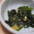 きらり流れ星's cooksnap of when they made 小ねぎの♪ぬた.