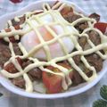 さったんママ's cooksnap of when they made 焼肉エッグマヨ丼.