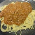 ねね77's cooksnap of when they made 我が家のミートソースパスタ☆.