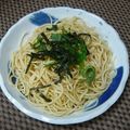 juta1's cooksnap of when they made たらこスパ.