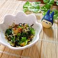 悠おかしゃん's cooksnap of when they made じゃこと塩こぶのふりかけｄｅ和え物.